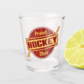 Trotse Hockey Moeder Shot Glas (Voorkant)
