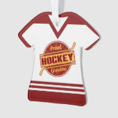 Trotse Hockey Oma  Jersey Ornament (voorkant)