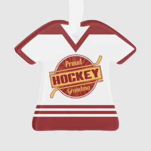 Trotse Hockey Oma Jersey Ornament
