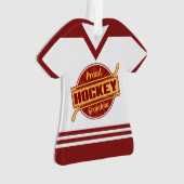 Trotse Hockey Oma  Jersey Ornament (voorkant)