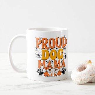 Trotse hond mama koffiemok