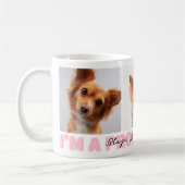 Trotse Hond Moeder Cadeau Aangepaste Foto Collage  Koffiemok (Links)