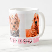 Trotse Hond Moeder Cadeau Aangepaste Foto Collage  Koffiemok