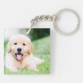 Trotse Hond Moeder Moederdag Dubbelzijdig  Sleutelhanger (Achterkant)