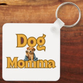 Trotse Hond Moeder Moederdag Sleutelhanger (Achterkant)