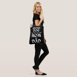 TROTSE HOND MOEDER & VADER HONDEN LIEFHEBBERS PUPP TOTE BAG