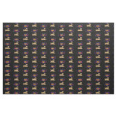 Trotse hond moeder van een mopshond stof (Yard (91,4 cm))