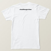 Trotse Honger Weirdo T-shirt (Design achterkant)