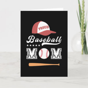 Trotse Honkbal Moeder Kaart