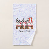 Trotse honkbalmoeder - Game Day Enthusiast Bad Handdoek (Handdoek)