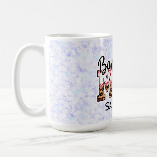 Trotse honkbalmoeder - Game Day Enthusiast Koffiemok (Links)