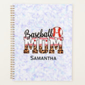 Trotse honkbalmoeder - Game Day Enthusiast Planner (Voorkant)