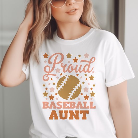 Trotse Honkbaltante T-shirt