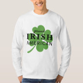 Trotse Ierse Amerikaanse St. Patrick's Day T-shirt (Voorkant)