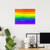 Trotse Ik-zijn-mij - LGBTQIA Pride Poster (Thuiskantoor)