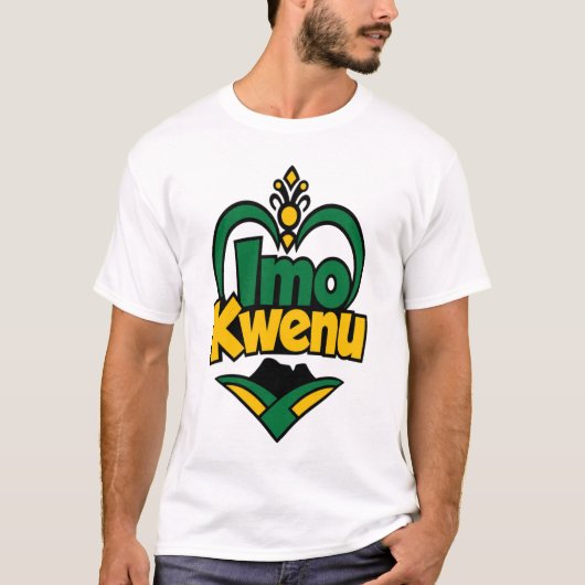 Trotse Imo-inwoner - Igbo State trots T-shirt (Voorkant)