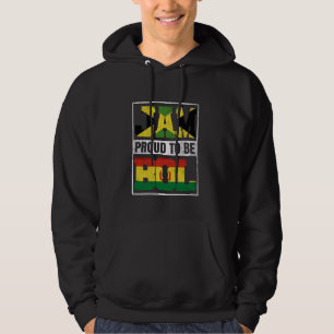 Trotse Jamaicaanse Boliviaanse mix Jamaica en Boli Hoodie