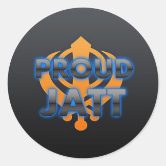 Trotse Jatt, Jatt trots Ronde Sticker