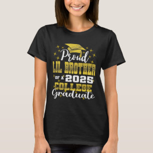 Trotse Jongere Broer Van Afgestudeerde Familie 202 T-shirt