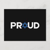 Trotse Joodse Hebreeuwse feestdag Trotse Joodse re Briefkaart (Voorkant)