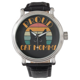 Trotse kat mama | Kat Mam Horloge
