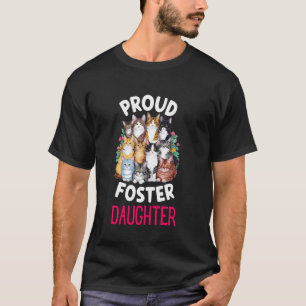 Trotse Kat Pleegdochter Kat Adoptie T-shirt