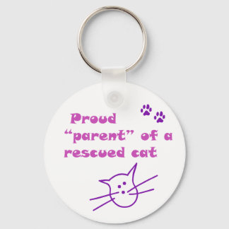 trotse kat sleutelhanger