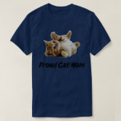 Trotse Kattenmoeder Dames Fitted T-shirt (Design voorkant)
