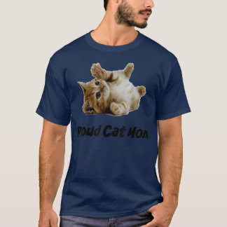 Trotse Kattenmoeder Dames Fitted T-shirt