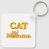 Trotse Kattenmoeder Moederdag Sleutelhanger (Achterkant)