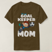 Trotse keeper mam t-shirt (Design voorkant)