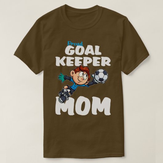 Trotse keeper mam t-shirt (Design voorkant)
