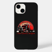 Trotse Kerstman Helper Trucker Kerstmis Case-Mate iPhone Case (Achterkant)