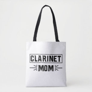 Trotse Klarinet Moeder Muziek Liefhebber Cadeau On Tote Bag