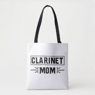 Trotse Klarinet Moeder Muziek Liefhebber Cadeau On Tote Bag