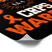 Trotse kleindochter van een CRPS Warrior Month Sin Poster (Hoek)