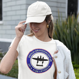 Trotse kleindochter van een P-38-veteraan T-shirt