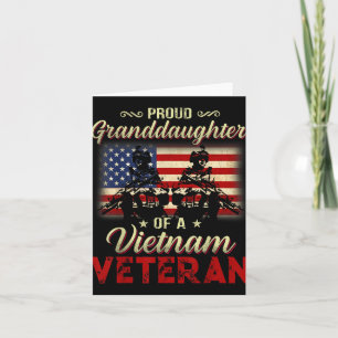 Trotse kleindochter van een Vietnam-veteraan opa  Kaart