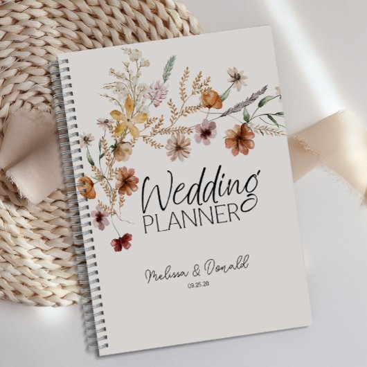 Trotse Kleine Bloemige Bloesems Trouw Planner