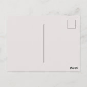 Trotse kleine kip! briefkaart (Achterkant)