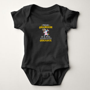 Trotse kleinzoon 2021 kleuterschool afgestudeerd e romper