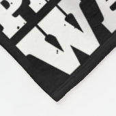 Trotse kleinzoon van een Parkinsons krijger PD Awa Fleece Deken (Hoek)