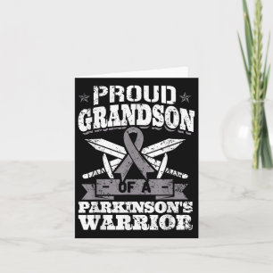 Trotse kleinzoon van een Parkinsons krijger PD Awa Kaart