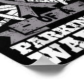 Trotse kleinzoon van een Parkinsons krijger PD Awa Poster (Hoek)