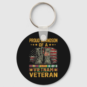 Trotse kleinzoon van een Vietnamese veteraan Ameri Sleutelhanger