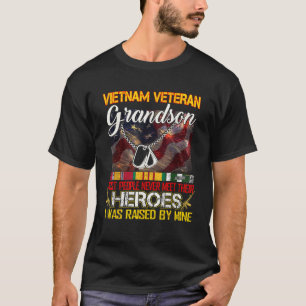 Trotse kleinzoon van een Vietnamveteraan die mijn T-shirt
