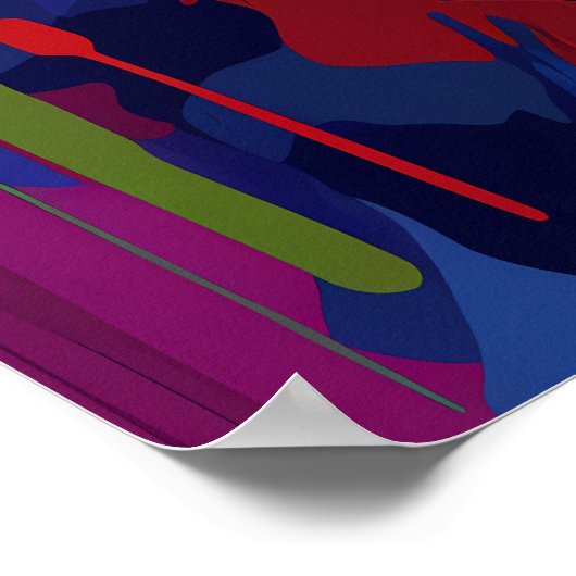 Trotse Koe, de belichaming van Bovine Pride Poster (Hoek)