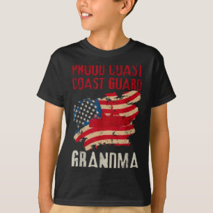 Trotse kustwacht oma Militaire Illustratie T-shirt