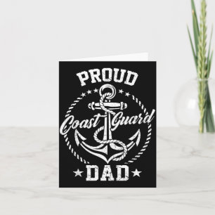 Trotse kustwacht vader USCG Coastie familie matchi Kaart