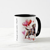 Trotse Labrador Moeder Mok | Valentijnsdag Hond Mo (Voorkant rechts)